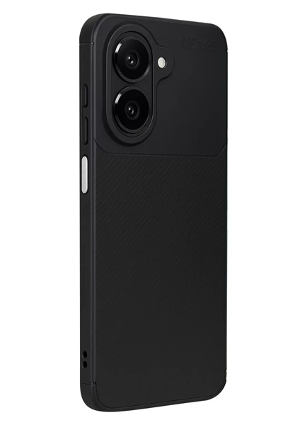 Samsung Galaxy A07 4G Auto Focus Karbon Kapak - Siyah