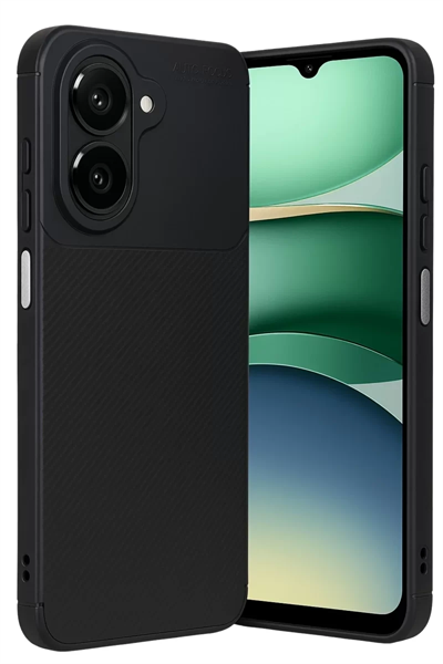 Samsung Galaxy A07 4G Auto Focus Karbon Kapak - Siyah