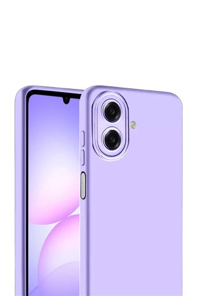 Samsung Galaxy A07 4G First Silikon - Lila