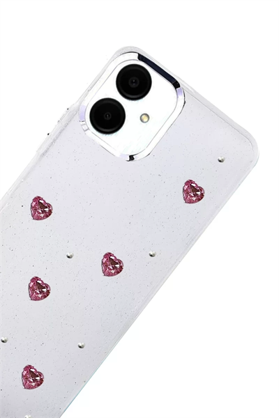 Samsung Galaxy A07 4G Fiyonk Desenli Kapak - Desen 3