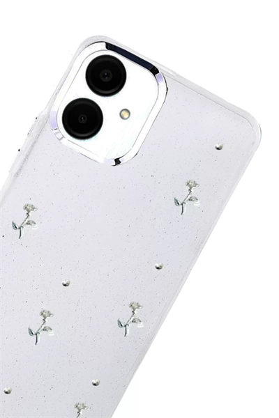 Samsung Galaxy A07 4G Fiyonk Desenli Kapak - Desen 4