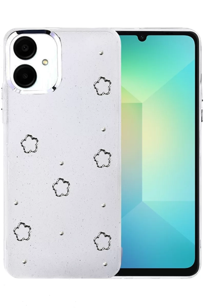 Samsung Galaxy A07 4G Fiyonk Desenli Kapak - Desen 2
