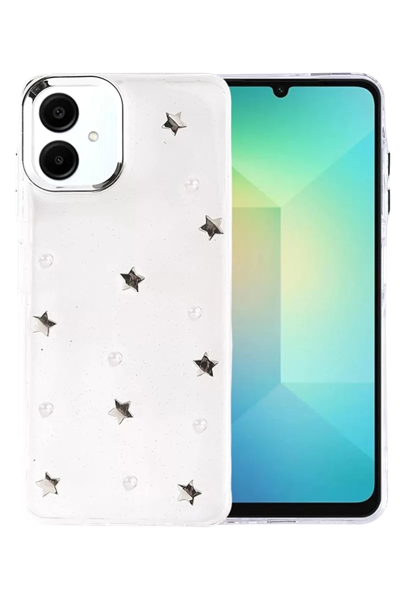 Samsung Galaxy A07 4G Fiyonk Desenli Kapak - Desen 7