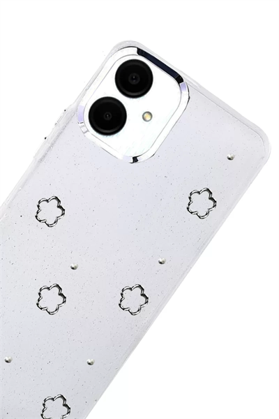 Samsung Galaxy A07 4G Fiyonk Desenli Kapak - Desen 2