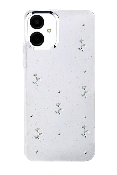 Samsung Galaxy A07 4G Fiyonk Desenli Kapak - Desen 4