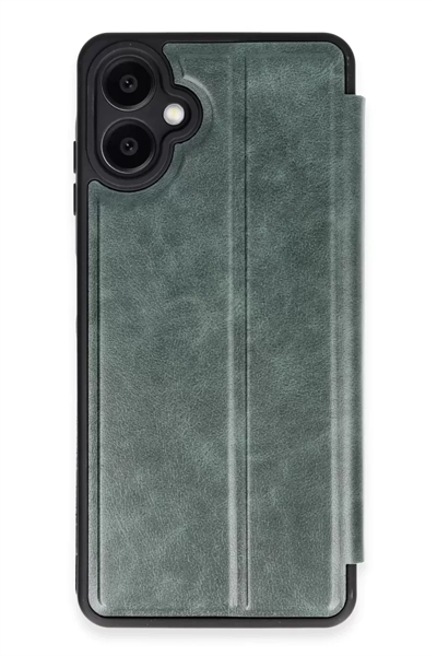 Samsung Galaxy A07 4G Flip Cover - Yeşil