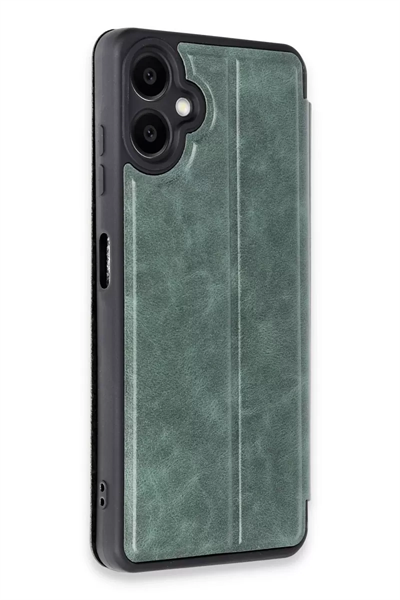 Samsung Galaxy A07 4G Flip Cover - Yeşil