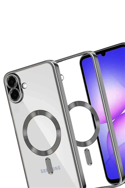 Samsung Galaxy A07 4G Kross Magneticsafe Kapak - Titan Gri