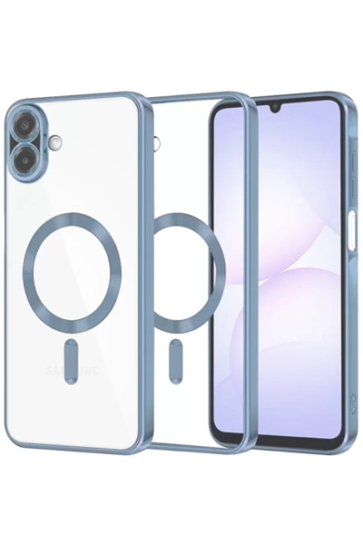 Samsung Galaxy A07 4G Kross Magneticsafe Kapak - Sierra Blue
