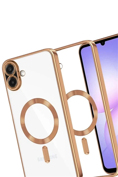 Samsung Galaxy A07 4G Kross Magneticsafe Kapak - Çöl Titanyum