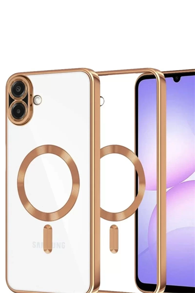Samsung Galaxy A07 4G Kross Magneticsafe Kapak - Çöl Titanyum
