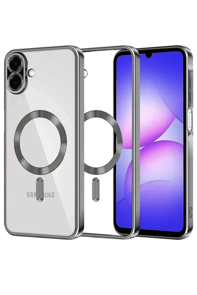 Samsung Galaxy A07 4G Kross Magneticsafe Kapak - Titan Gri