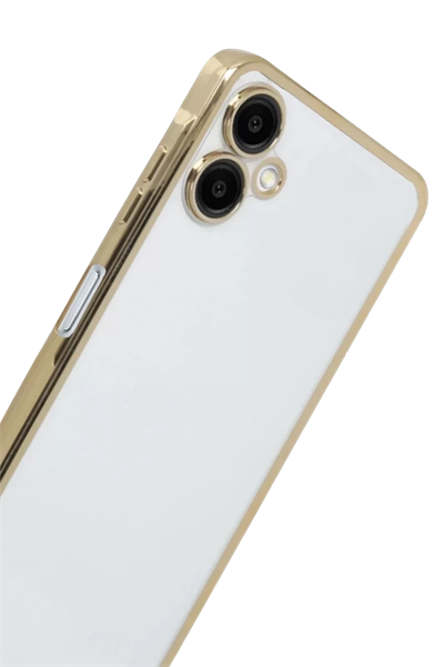 Samsung Galaxy A07 4G Lensli Silikon - Gold