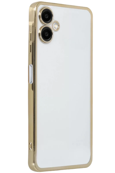 Samsung Galaxy A07 4G Lensli Silikon - Gold