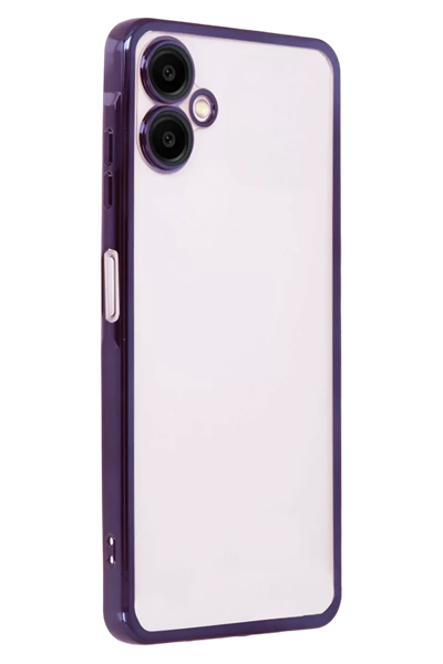 Samsung Galaxy A07 4G Lensli Silikon - Mor