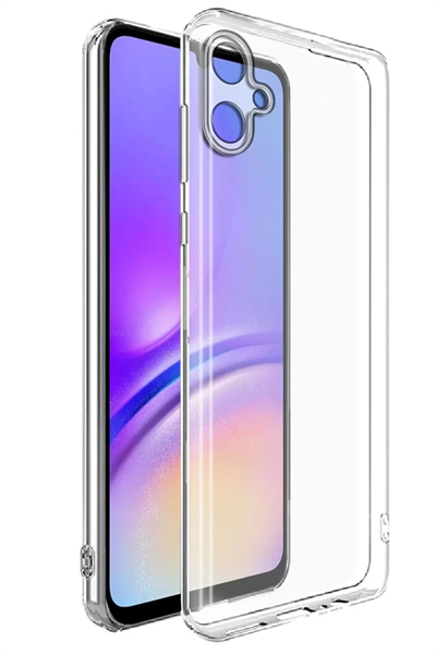 Samsung Galaxy A07 4G Lüx Şeffaf Silikon - Şeffaf