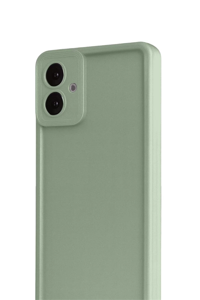 Samsung Galaxy A07 4G Viera Silikon - Açık Yeşil