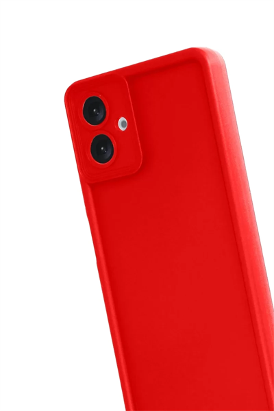 Samsung Galaxy A07 4G Viera Silikon - Kırmızı