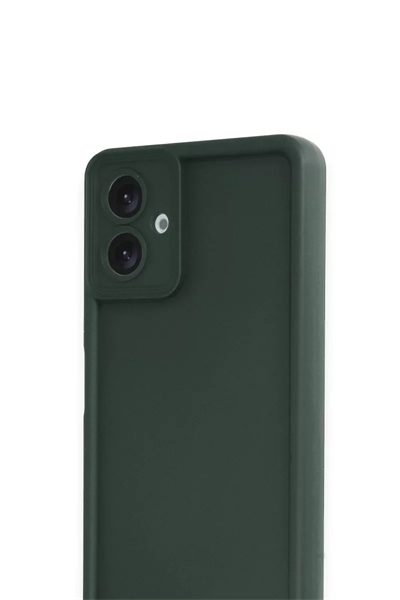 Samsung Galaxy A07 4G Viera Silikon - Koyu Yeşil