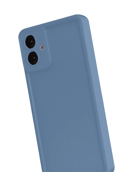 Samsung Galaxy A07 4G Viera Silikon - Mavi
