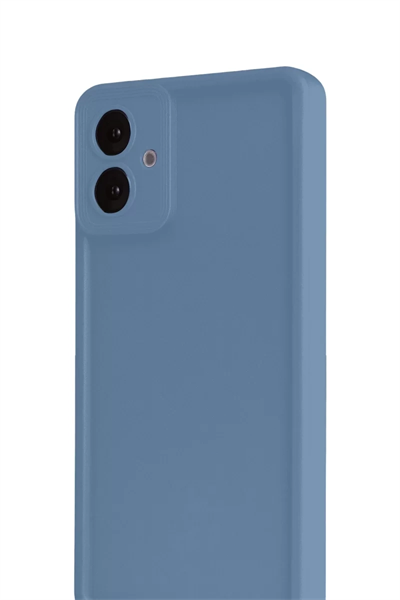 Samsung Galaxy A07 4G Viera Silikon - Mavi