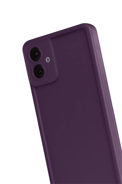 Samsung Galaxy A07 4G Viera Silikon - Mürdüm