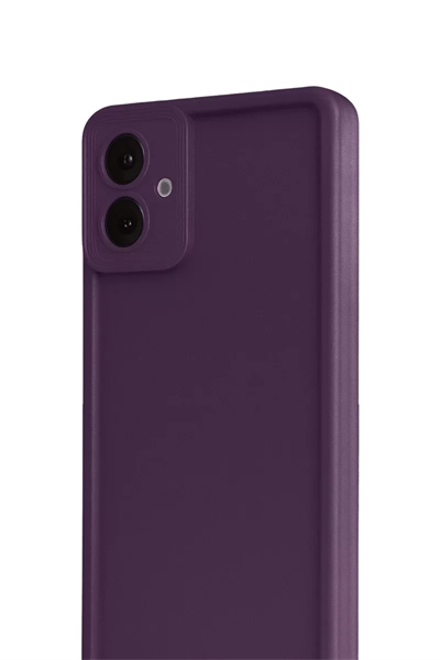 Samsung Galaxy A07 4G Viera Silikon - Mürdüm