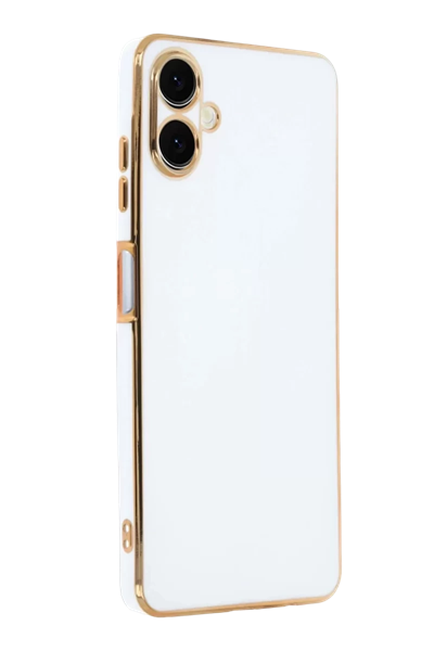 Samsung Galaxy A07 4G Volet Silikon - Beyaz