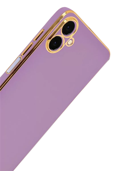Samsung Galaxy A07 4G Volet Silikon - Mor