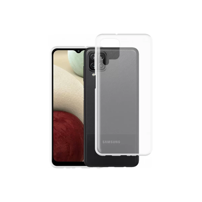 Samsung Galaxy A12 Kılıf Lüx Şeffaf Silikon