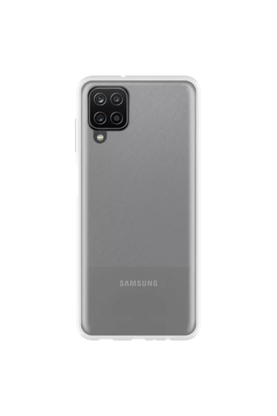 Samsung Galaxy A12 Kılıf Lüx Şeffaf Silikon