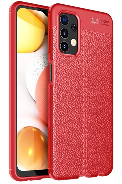 Samsung Galaxy A13 4G Kılıf Auto Focus Kapak - Kırmızı