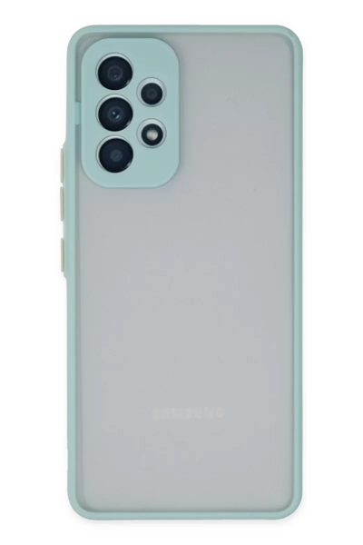 Samsung Galaxy A13 4G Kılıf Montreal Silikon Kapak - Turkuaz