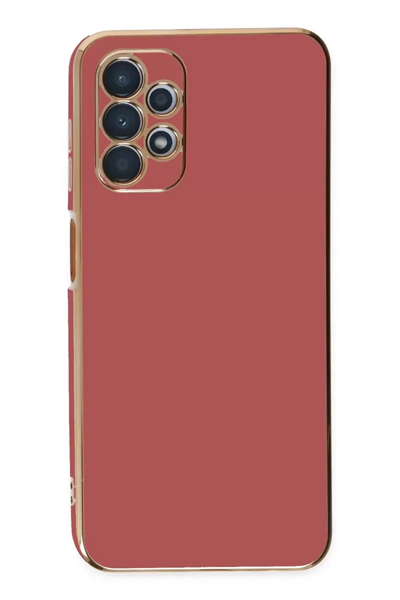 Samsung Galaxy A13 4G Kılıf Volet Silikon - Kırmızı
