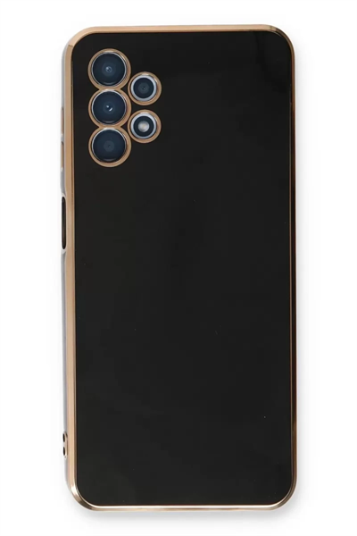 Samsung Galaxy A13 4G Kılıf Volet Silikon - Siyah