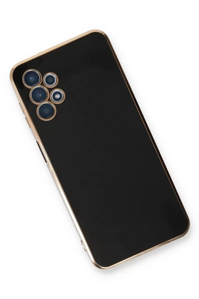 Samsung Galaxy A13 4G Kılıf Volet Silikon - Siyah