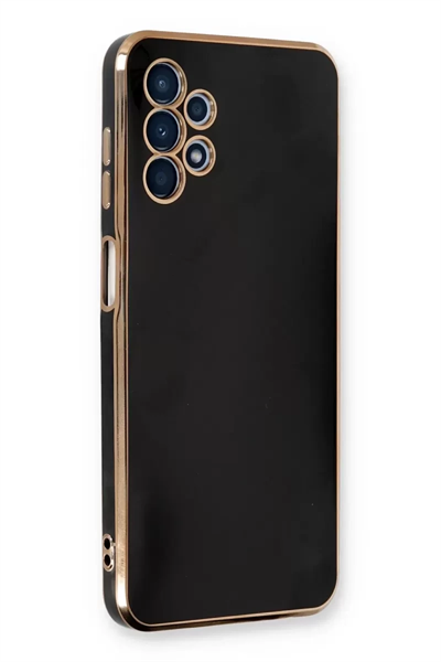 Samsung Galaxy A13 4G Kılıf Volet Silikon - Siyah