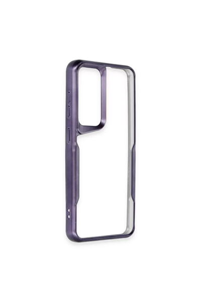 Samsung Galaxy A14 4G Kılıf Boyi Silikon Kapak - Derin Mor