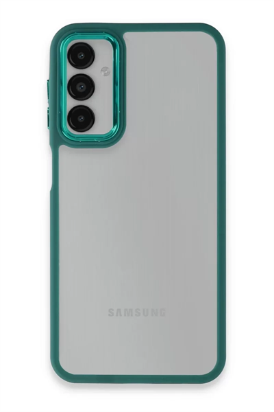 Samsung Galaxy A14 4G Kılıf Dora Kapak - Haki Yeşil