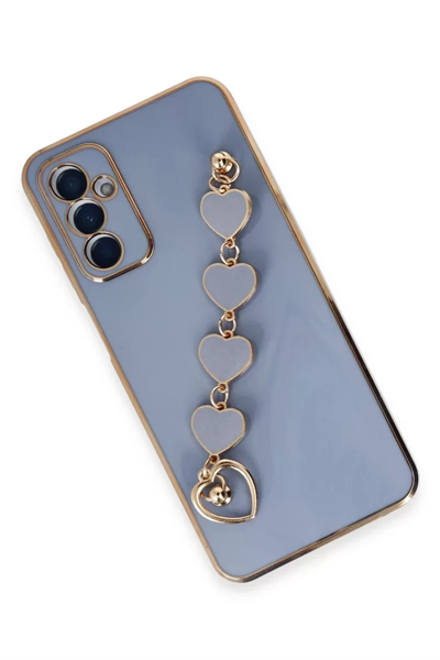 Samsung Galaxy A14 4G Kılıf Esila Silikon - Gri