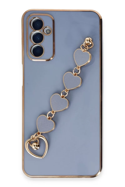 Samsung Galaxy A14 4G Kılıf Esila Silikon - Gri