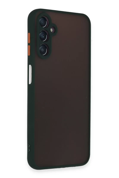 Samsung Galaxy A14 4G Kılıf Montreal Silikon Kapak - Yeşil