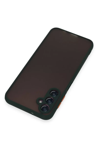 Samsung Galaxy A14 4G Kılıf Montreal Silikon Kapak - Yeşil