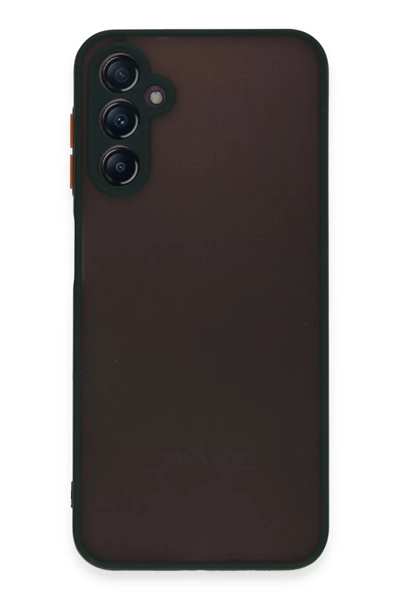 Samsung Galaxy A14 4G Kılıf Montreal Silikon Kapak - Yeşil