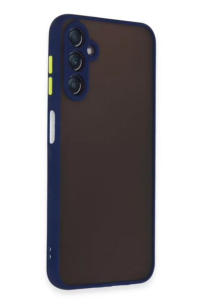 Samsung Galaxy A14 4G Kılıf Montreal Silikon Kapak - Lacivert