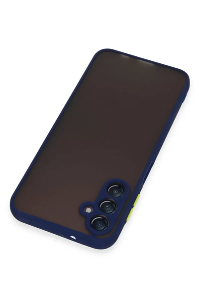 Samsung Galaxy A14 4G Kılıf Montreal Silikon Kapak - Lacivert
