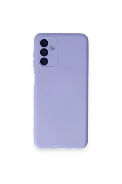Samsung Galaxy A14 4G Kılıf Nano içi Kadife Silikon - Lila