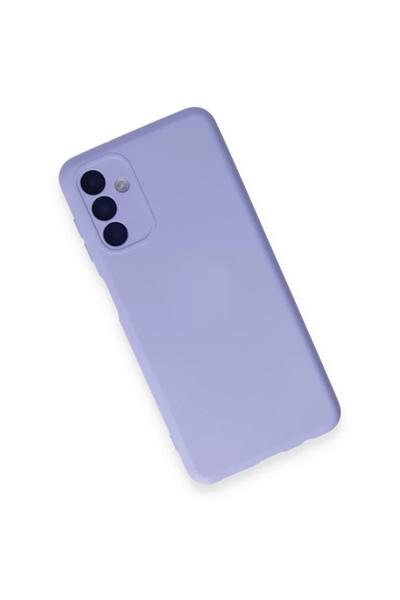 Samsung Galaxy A14 4G Kılıf Nano içi Kadife Silikon - Lila