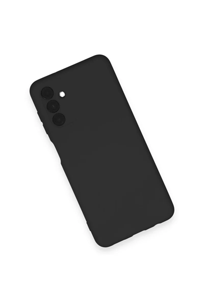 Samsung Galaxy A14 4G Kılıf Nano içi Kadife Silikon - Siyah