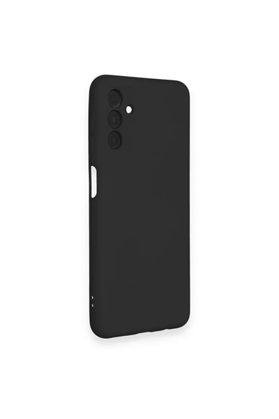 Samsung Galaxy A14 4G Kılıf Nano içi Kadife Silikon - Siyah
